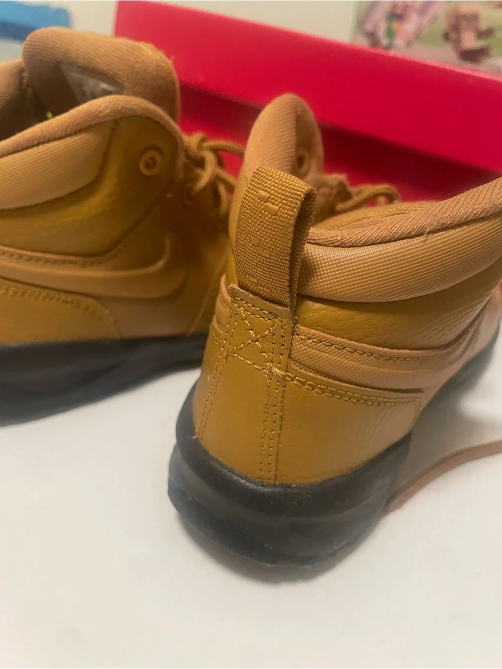 Nike Kids Wheat High-Top Boots